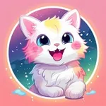 Аватар канала Котики на экране