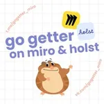 Аватар канала Go Getter на Miro и Holst