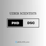 Аватар канала Doktorantlar va ilmiy izlanuvchilar | PhD, DSc
