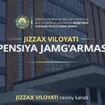 Аватар канала Pensiya jamg'armasi Jizzax viloyat rasmiy kanali