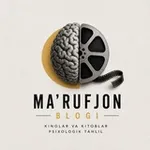 Аватар канала Ma'rufjon Blogi