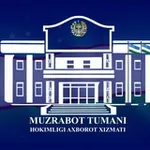 Аватар канала Muzrabot tumani hokimligi |Rasmiy kanal|