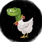 Аватар канала мемы про динозавров 🦖