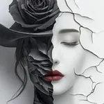 Аватар канала الْٰاسٌٍـ૭ودِٰ يَٰـلْٰيَٰـقٍٰ بٌِٰـيَٰـ 🖤 ❥