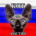 Аватар канала Кот Костян - официальный канал 🇷🇺