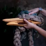 Аватар канала Ткачество Екатерины Дмитриевой // woven sea, ручное ткачество, шарфы, палантины