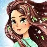 Аватар канала Инна, иллюстрация и кот