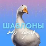 Аватар канала Шаблоны от гуся | SMM | Контент | Монтаж | Мемы
