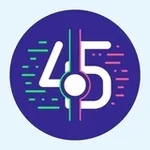 Аватар канала 45 и точка
