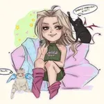 Аватар канала меня захватили визуальные новеллы и я забыла про сон