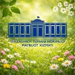 Аватар канала Yakkasaroy tuman hokimligi Matbuot xizmati