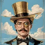 Аватар канала Винтажный Ус | Искусство Плаката