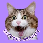 Аватар канала КОТОФЕЙ 💜 ИВАНЫЧ