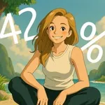 Аватар канала 42 процента by Саша Новохацкая