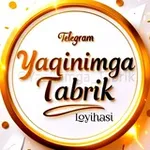 Аватар канала ЯҚИНИМГА ТАБРИК 👩‍❤️‍👨