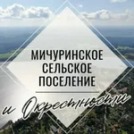 Аватар канала Мичуринское сельское поселение I Об🅉ор