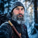 Аватар канала ЕРЪМАК в лесу